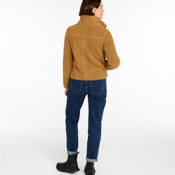 Women's Bean's Sherpa Fleece Jacket (Medium) - Picture 2 of 7